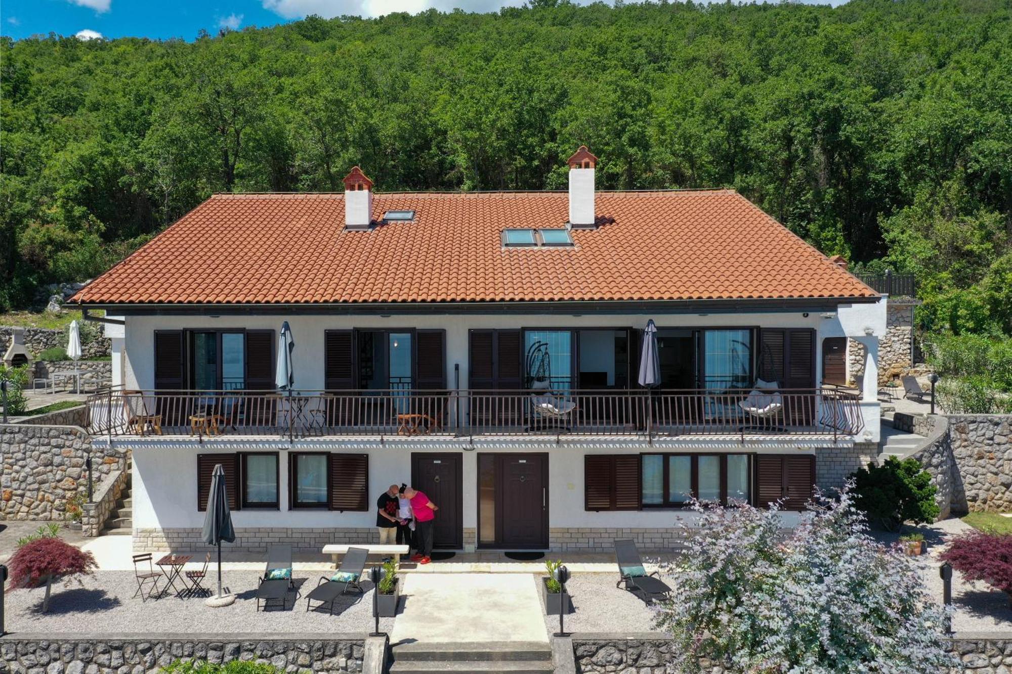 Apartments Near The Beach, With Terraces And Seaview At House B. Мощеничка-Драга Экстерьер фото